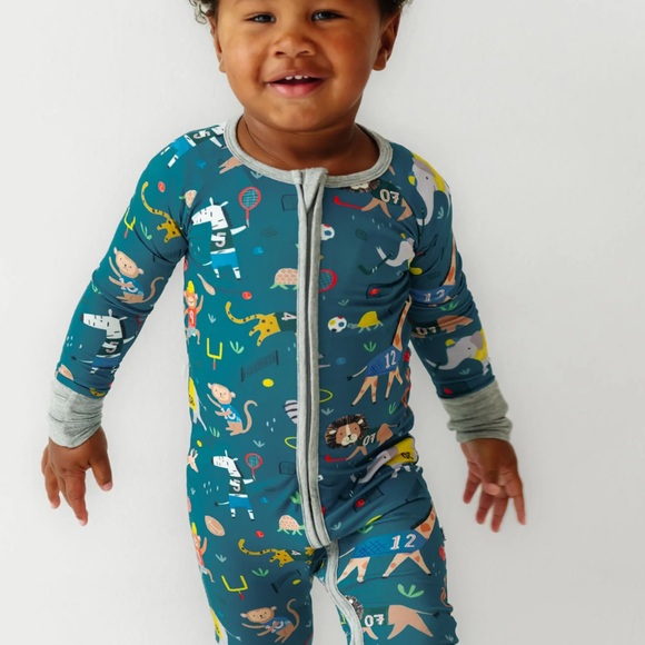 Little Sleepies | Jungle Gym Bamboo Zippy 12-18 months - Picture 7 of 8